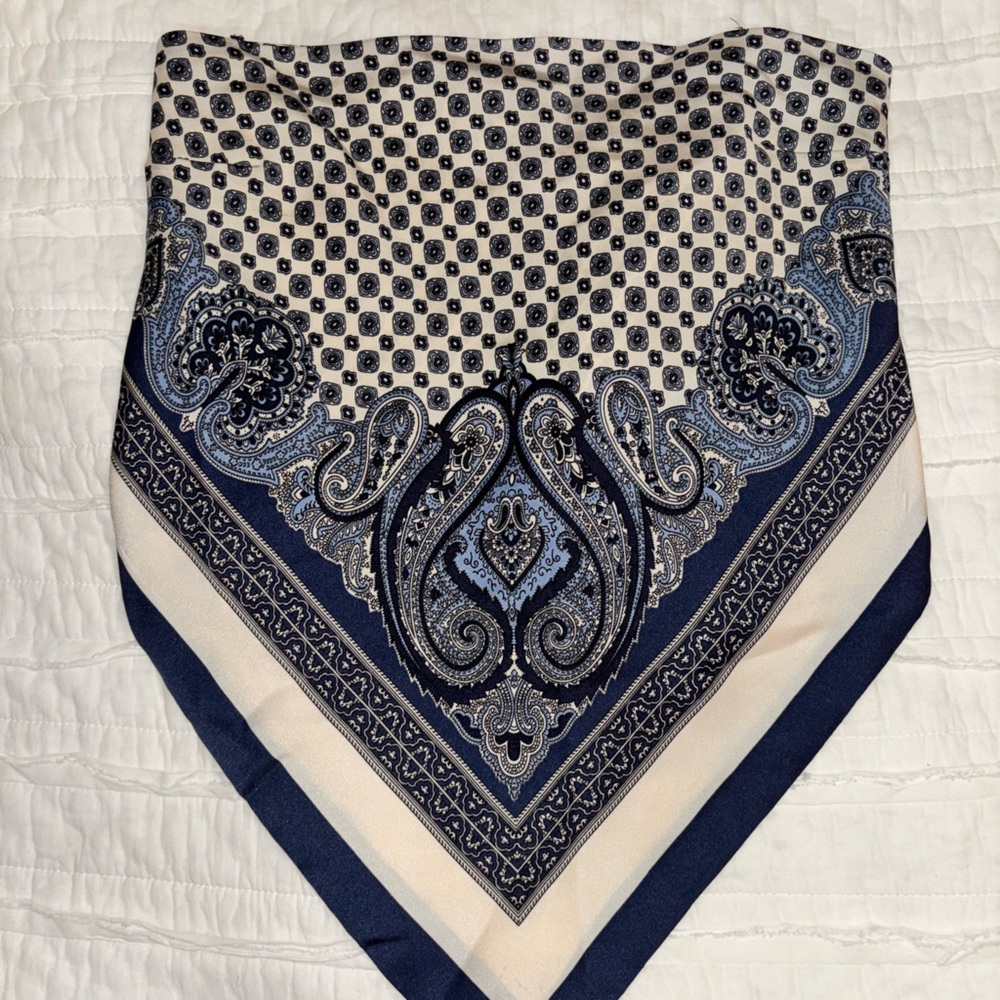 Zara Handkerchief Tie Top